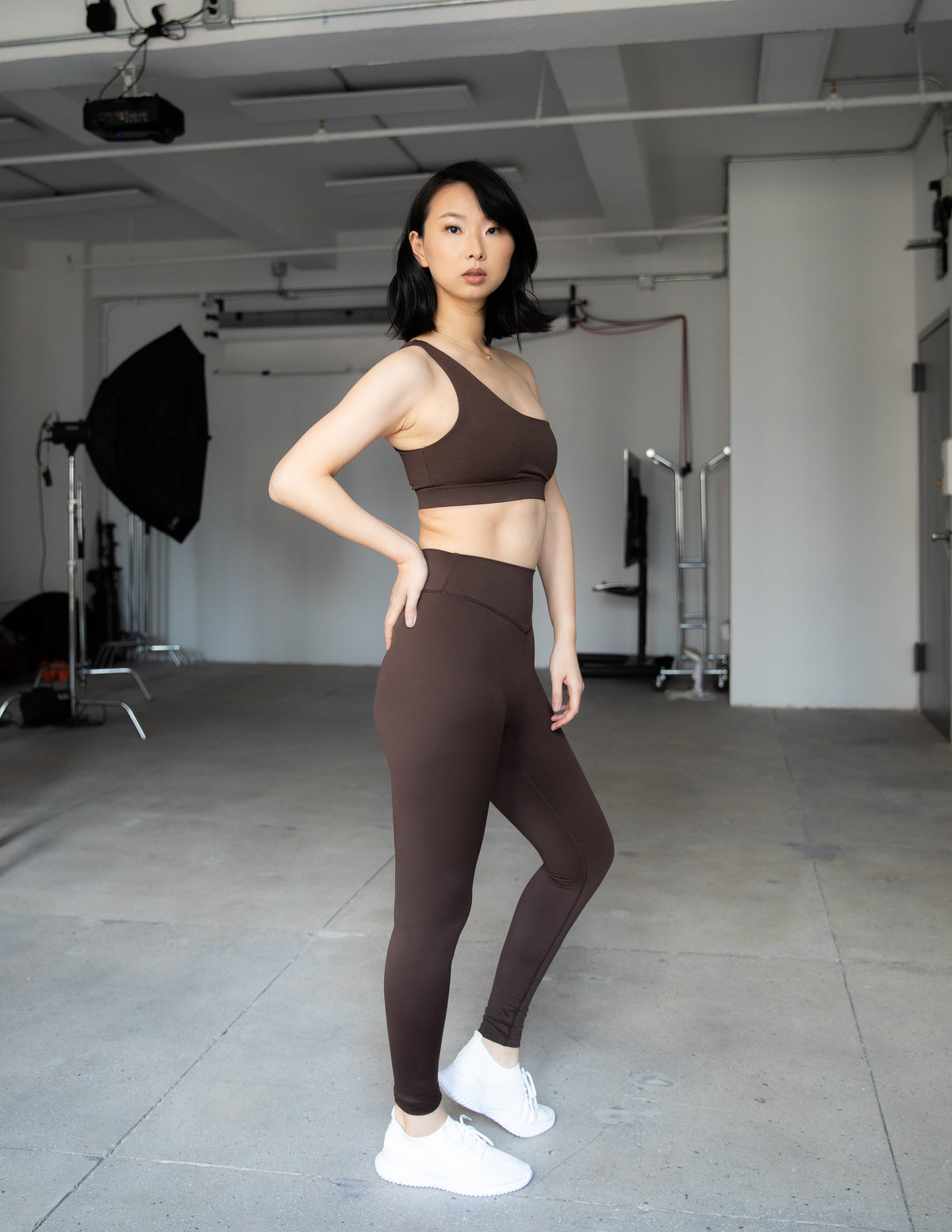 High Waisted Vital Legging's - Cedar